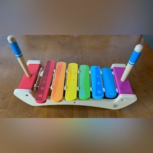 Hape rainbow wooden xylophone